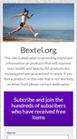 Mobile Screenshot of bextel.org